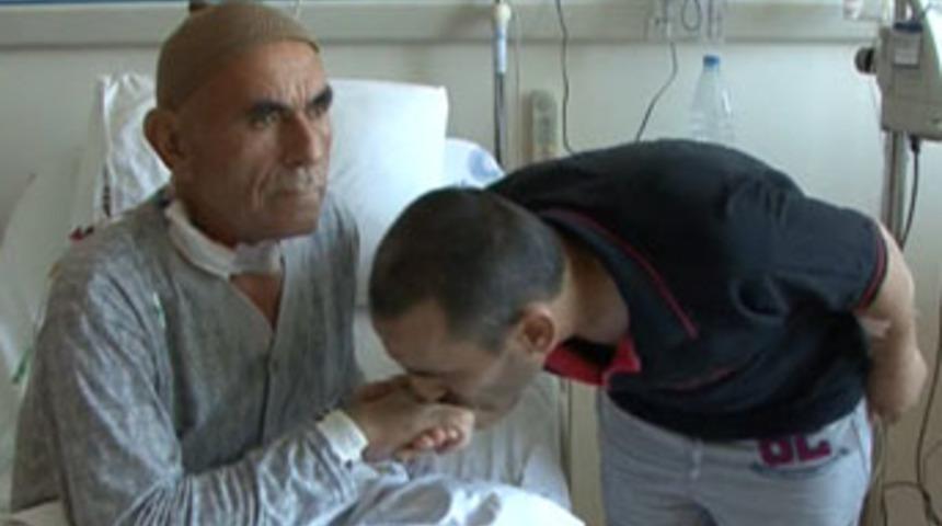 Baba ve oğulu "karaciğer"&nbsp;barıştırdı