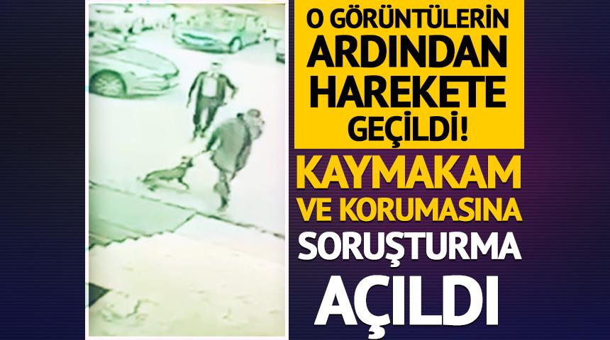Erzurum Paland&ouml;ken Kaymakamı ve korumasına soruşturma a&ccedil;ıldı