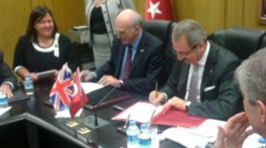 T&uuml;rkiye ile İngiltere arasında &lsquo;Bilgi Ortaklığı Anlaşması&rsquo; imzalandı