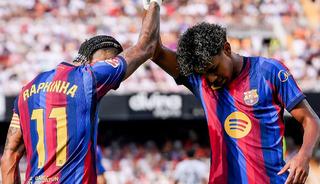 Galatasaray'ın rakibi Barcelona'dan korkutan skor! Tam 9 goll&uuml;k ma&ccedil;