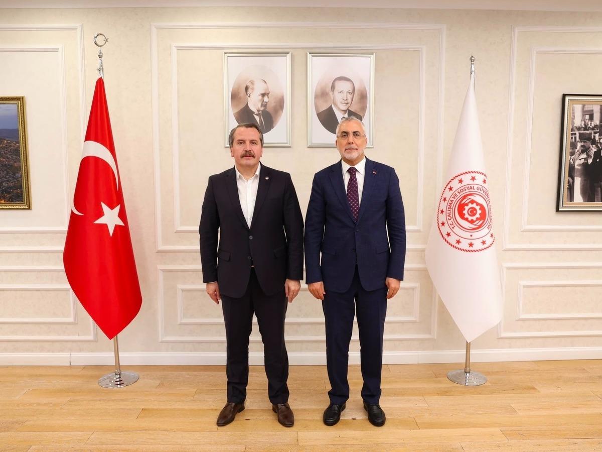 Seyyanen zam, 3600 ek g&ouml;sterge... Bakan Işıkhan Memur-Sen le g&ouml;r&uuml;şt&uuml; 1