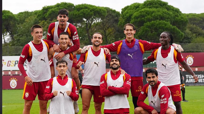 Galatasaray, Trabzonspor ma&ccedil;ı hazırlıklarını s&uuml;rd&uuml;rd&uuml;