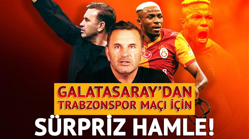 Galatasaray'dan Trabzonspor ma&ccedil;ı &ouml;ncesi dev prim!