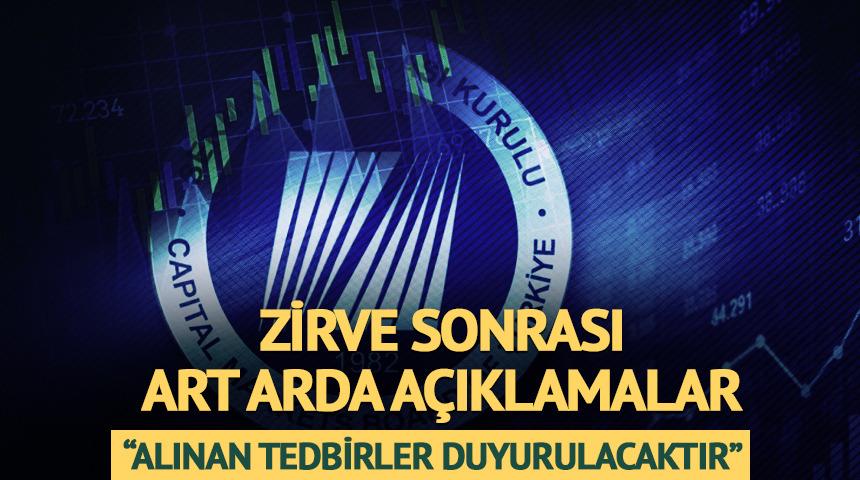 SPK'dan 'tedbir' a&ccedil;ıklaması: "Kısa s&uuml;re i&ccedil;erisinde duyurulacaktır"