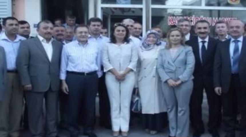 Vekillerden bayram ziyareti