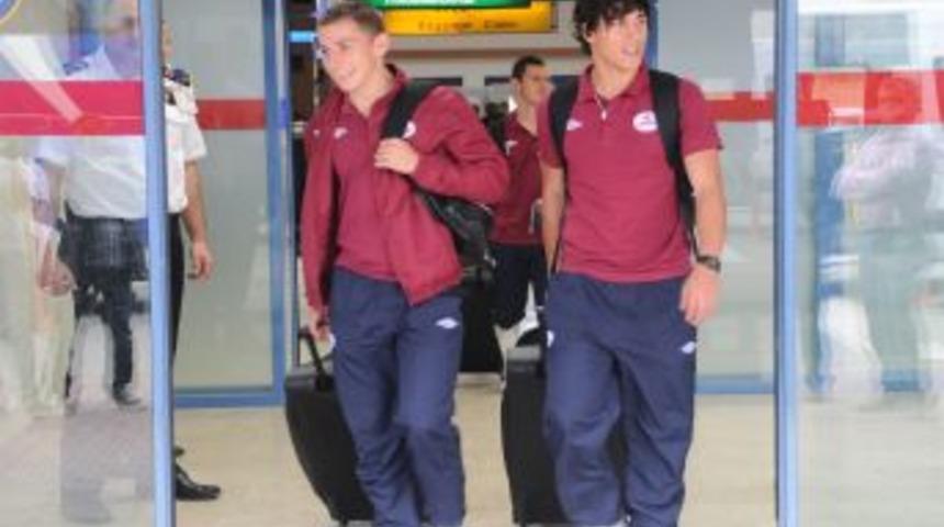 Lille, Trabzonspor ma&ccedil;ı i&ccedil;in Trabzon&rsquo;a geldi