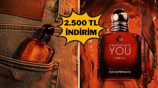 Hem modern hem klasik bir koku! Armani Stronger With You indirime girdi