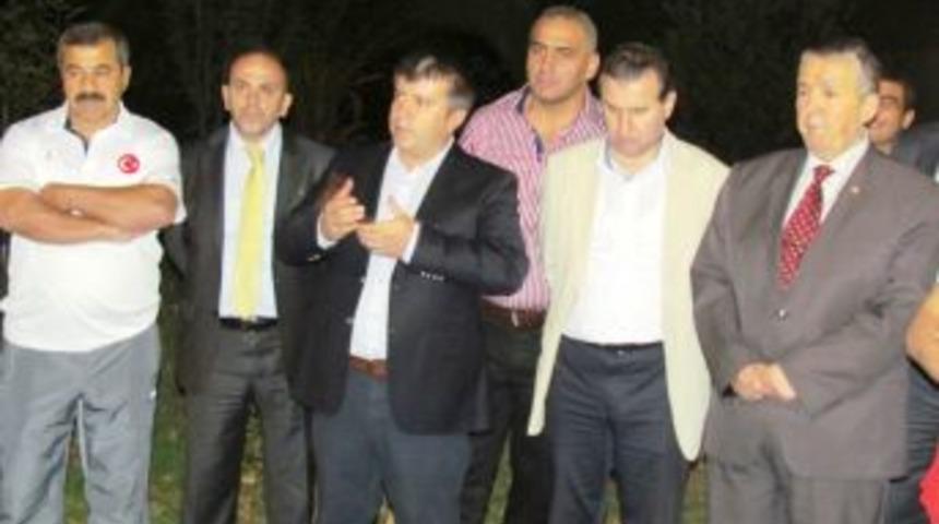 G&uuml;reş&ccedil;ilere başkan morali