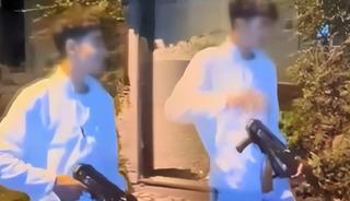 Sarıyer'de kalaşnikoflu dehşet! Yaşı hen&uuml;z 14... Husumetlisinin evine gidip havaya ateş a&ccedil;tı