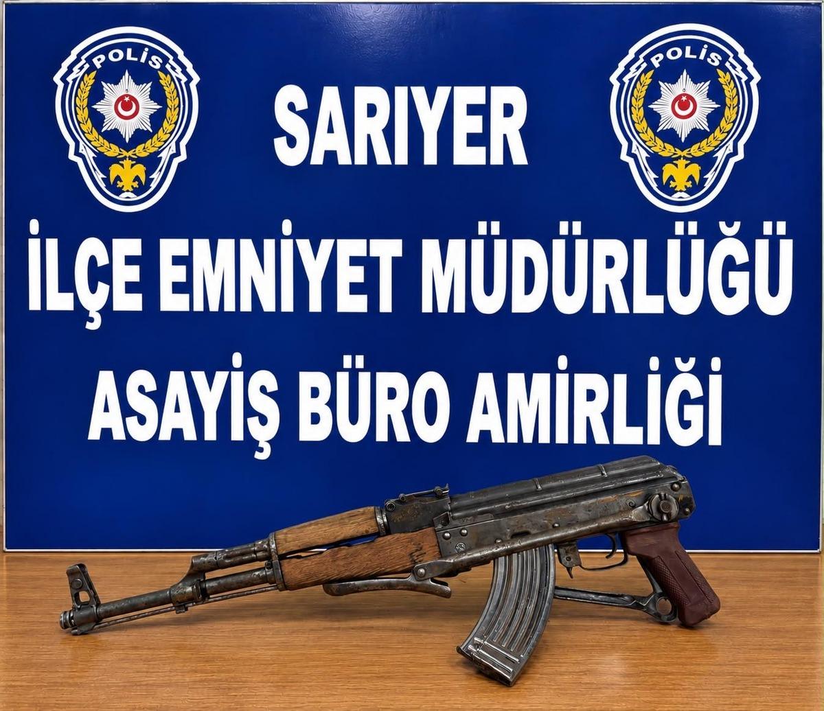 Sarıyer de kalaşnikoflu dehşet! Yaşı hen&uuml;z 14... Husumetlisinin evine gidip havaya ateş a&ccedil;tı 3