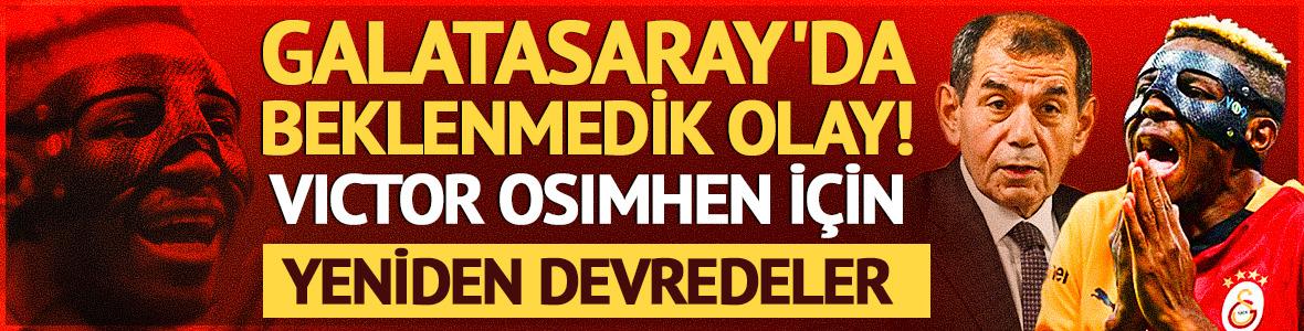 Galatasaray'da Victor Osimhen depremi! Fransa'dan sarsıcı transfer iddiası