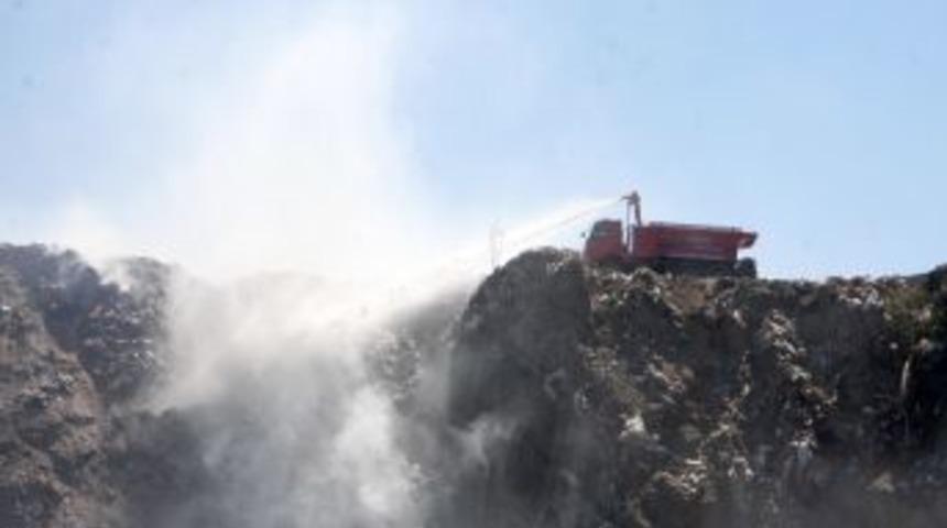 &Ccedil;&ouml;p depolama alanlarındaki yangınlara sulu sistemli &ccedil;&ouml;z&uuml;m