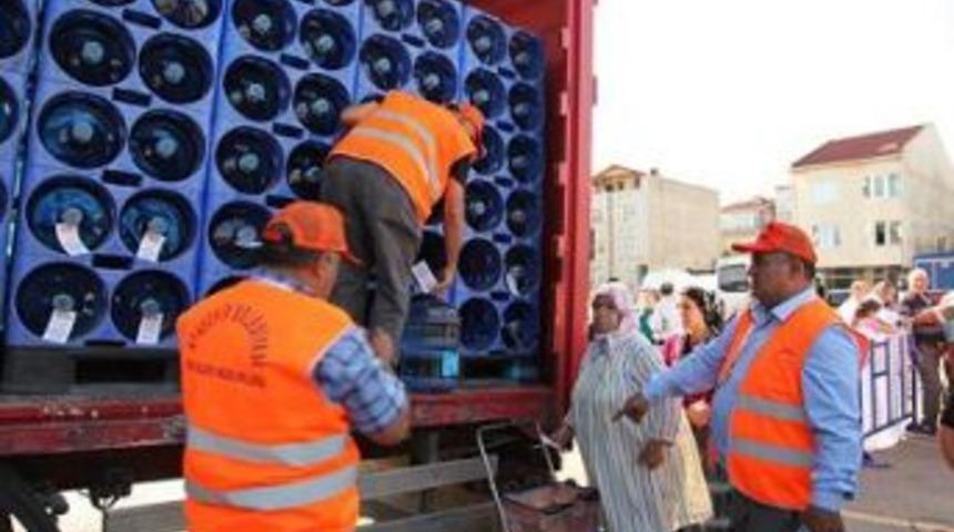 &Uuml;cretsiz Damacana su