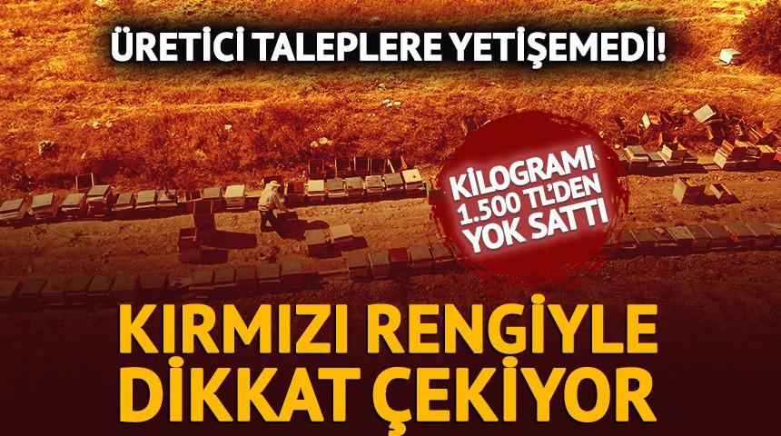 &Uuml;retici taleplere yetişemedi! Kilogramı 1.500 TL&rsquo;den yok sattı