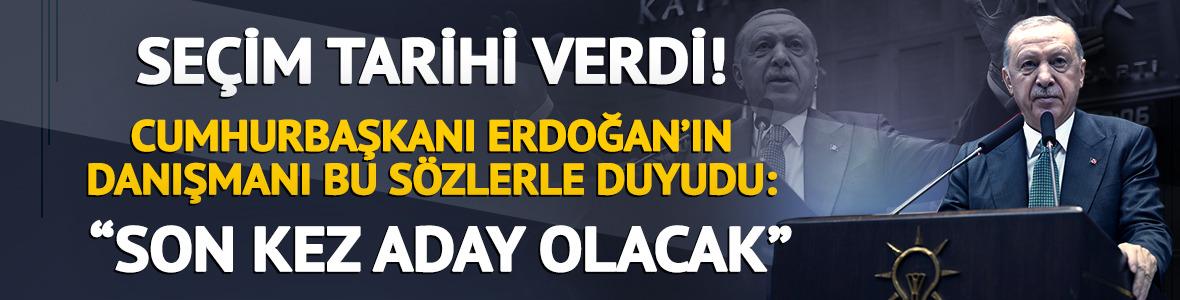 Cumhurbaşkanı Başdanışmanı Mehmet U&ccedil;um se&ccedil;im tarihi verdi