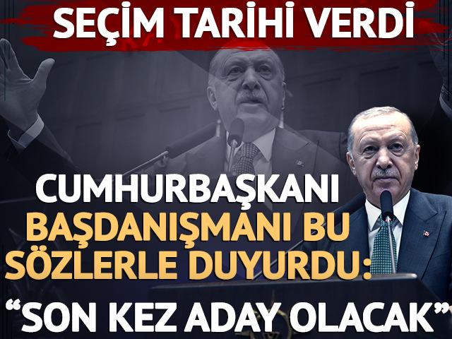 Cumhurbaşkanı Başdanışmanı Mehmet U&ccedil;um se&ccedil;im tarihi verdi