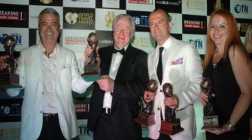 Turizm oskarlarını T&uuml;rk otelleri topladı