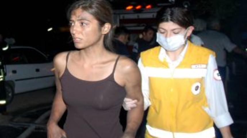 Balkonunu ateşe verdi: 3 ev yandı, 5 yaralı