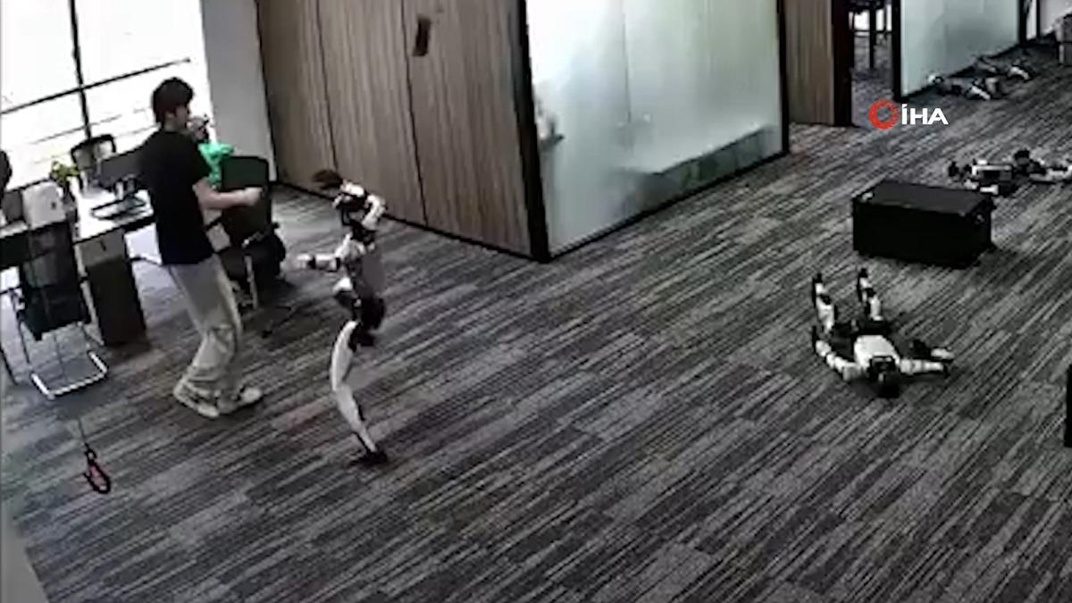 Robot, geliştiricisini tekmeledi! Son hareketi daha da şaşırttı 2