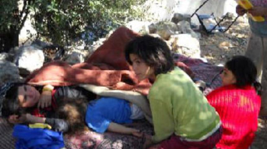 Epilepsi hastası anne ve 3 kızı sokakta kaldı