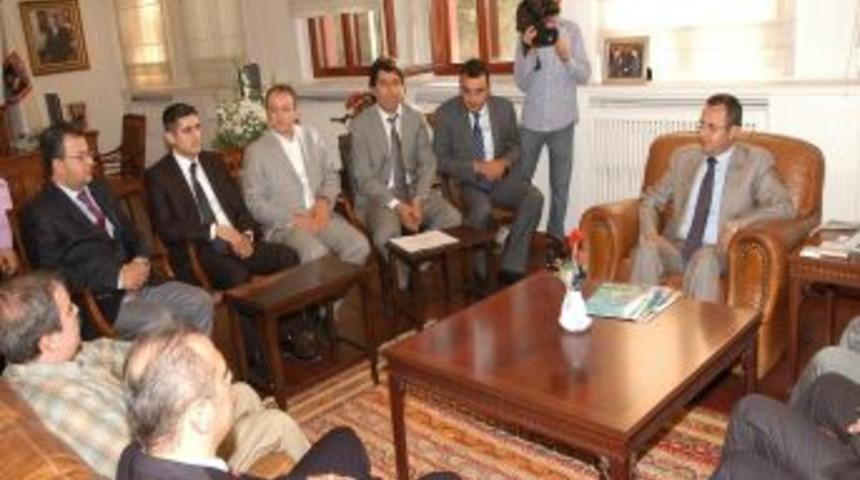 GETİAD y&ouml;netimi Denizli Valisi Demir&rsquo;i ziyaret etti