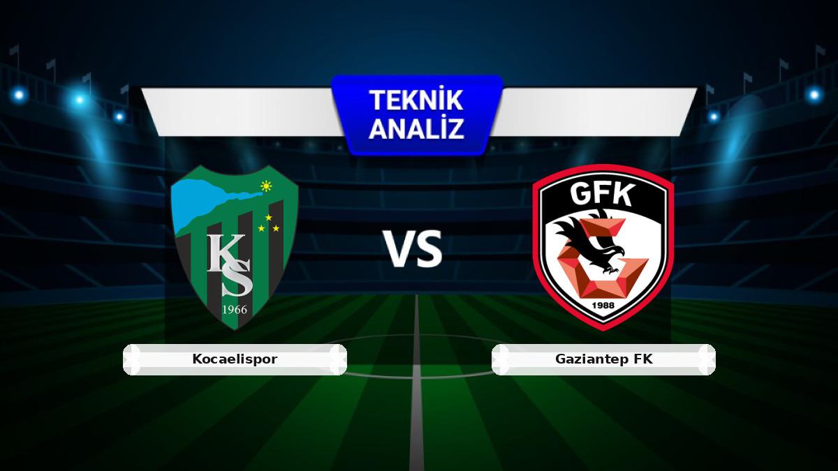 (Özet) Kocaelispor - Gaziantep FK Maçı Özeti ve Tüm Önemli Anları 6