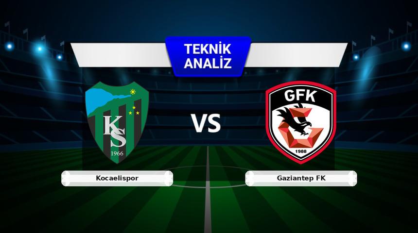 Kocaelispor - Gaziantep FK Ma&ccedil;ı &Ouml;ncesi: Sakatlar, Son Durum ve İstatistikler