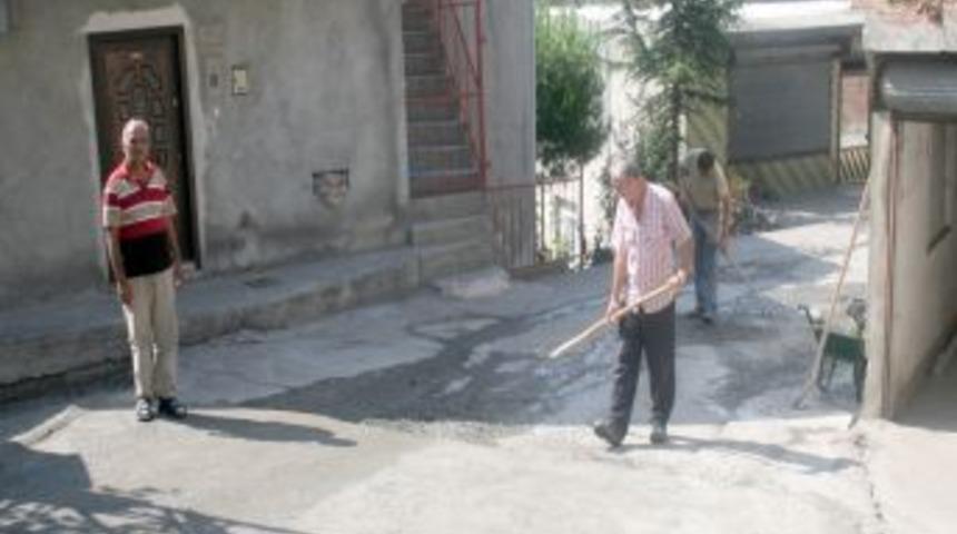 Zonguldak'ta 15 yıl sonra yapılan yol sevinci