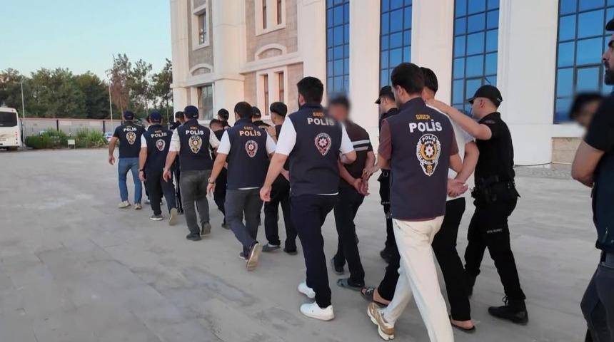 Adıyaman'da yasa dışı bahis operasyonunda 15 kişi tutuklandı