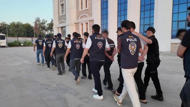 Adıyaman'da yasa dışı bahis operasyonunda 15 kişi tutuklandı