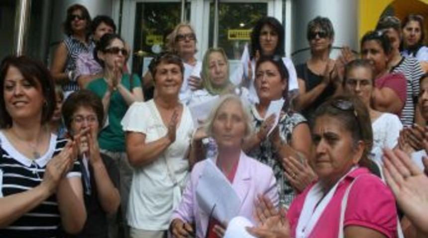 Zonguldak'ta CHP'li kadınlardan Silivri'ye mektup