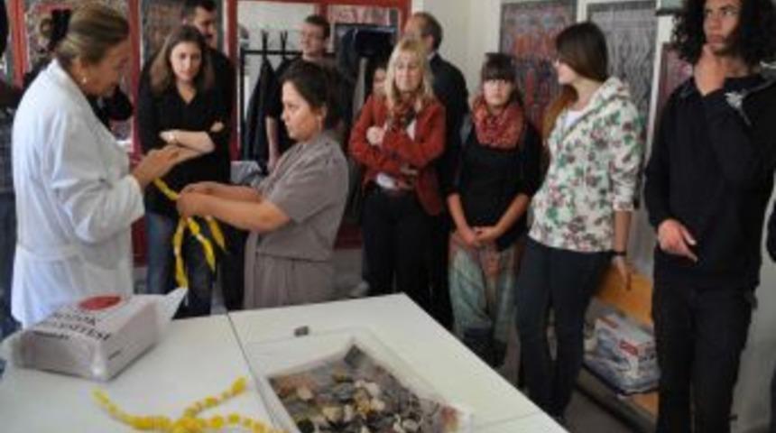 Romanyalı &ouml;ğrenciler Yozgat motiflerini &ouml;ğrenecek