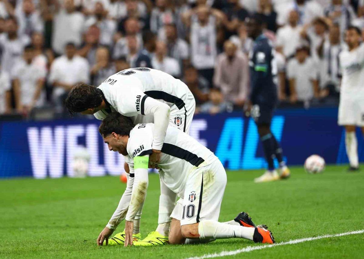 Orkun Kökçü den Marsilya maçında Beşiktaş tarihine geçen performans! 4