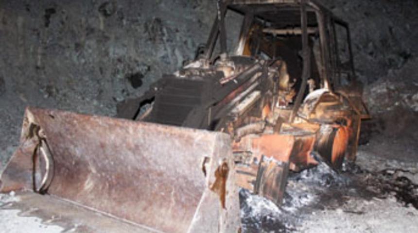 Bingöl'de teröristler şantiye bastı