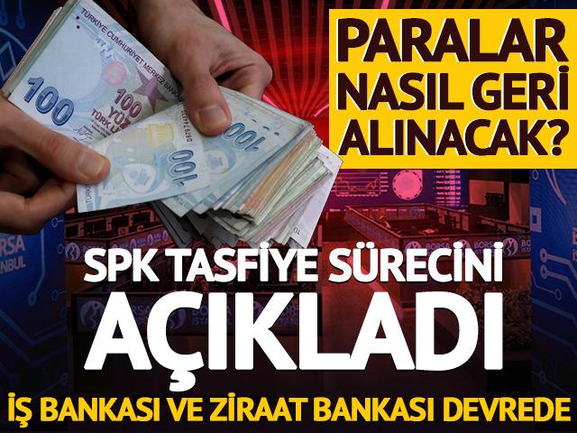 SPK 131 fonun tasfiye s&uuml;recini a&ccedil;ıkladı! İş Bankası ve Ziraat Bankası devrede