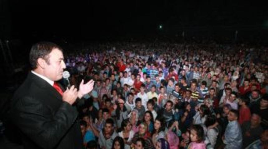 Kızıldağ karakucak g&uuml;reşleri konserlerle sona erdi