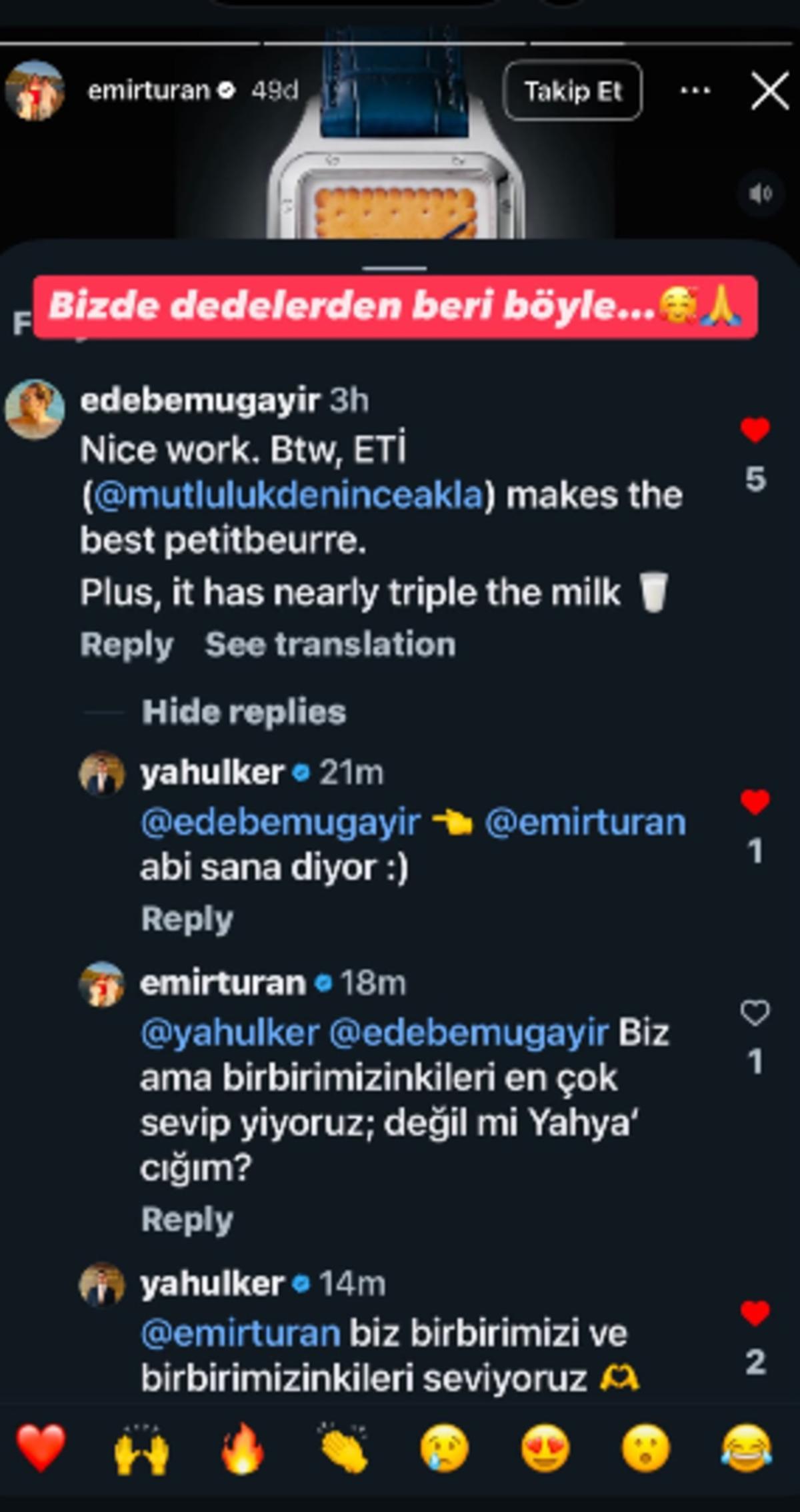 Ülker ve Eti nin genç patronlarının petibör atışması, gülümsetti: "Bizde dedelerden beri böyle" 4