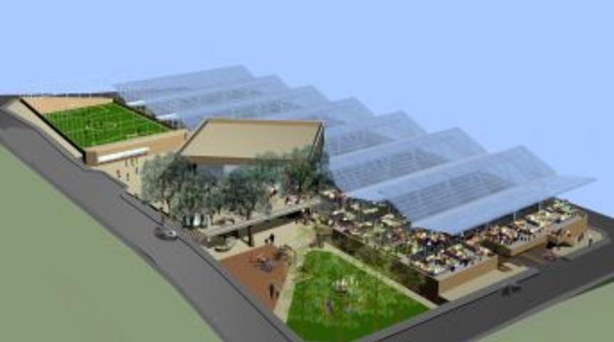 Bozyaka sakinlerinin yıllardır beklediği pazaryerinde sona yaklaşıldı