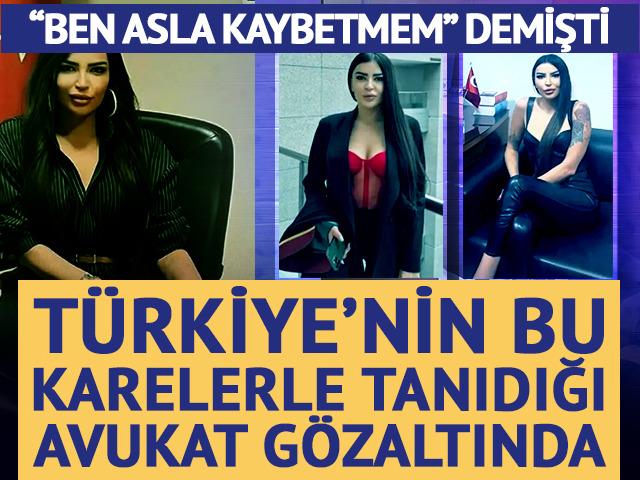 Savcı odasındaki pozları olay olmuştu! Avukat Buket Nurşah Tekışık g&ouml;zaltında