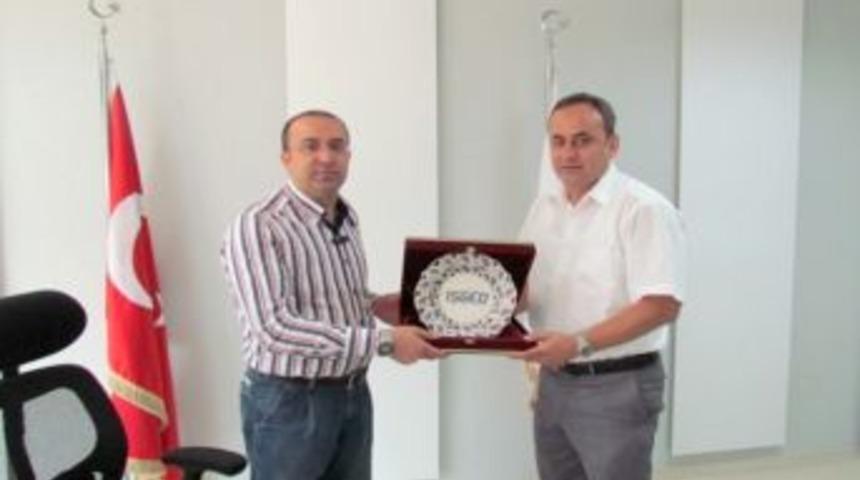 İŞGED y&ouml;netimi, TAGİD'i ziyaret etti