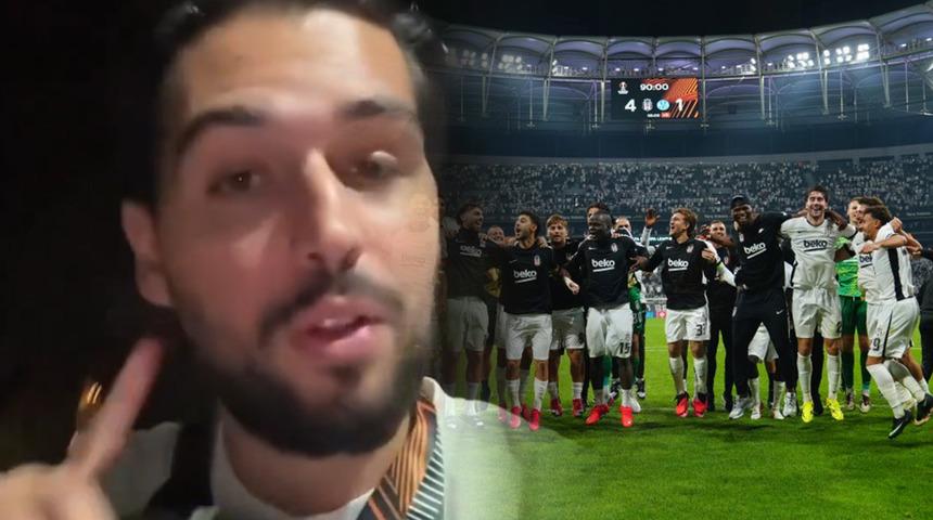 Fransız gazeteci Beşiktaş'ı g&ouml;r&uuml;nce şaşkına d&ouml;nd&uuml;! "Hayatımda ilk kez..."