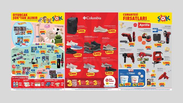 ŞOK'a Columbia ayakkabı geliyor! 19-22 Eylül 2026 ŞOK Aktüel Kataloğu