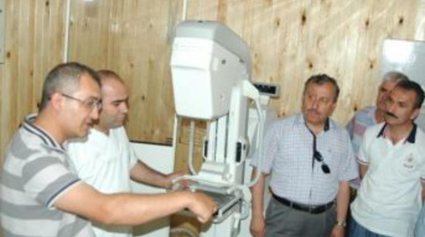 Devlet hastasine mamografi cihazı kuruldu