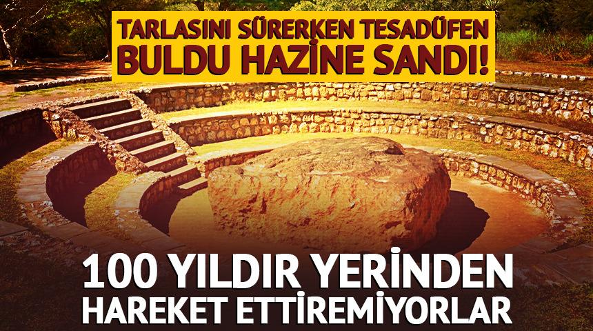 Hazine sandı 100 yıldır hareket ettiremiyorlar