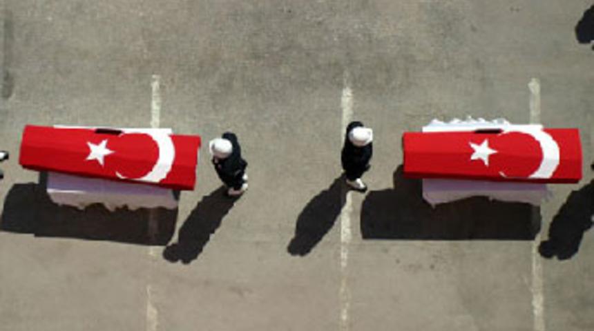 Şehit komiser ve eşine hazin t&ouml;ren