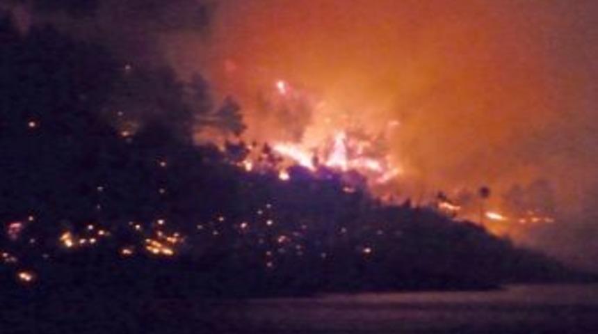 Kozan'daki yangında 100 hektarlık kızıl&ccedil;am zarar g&ouml;rd&uuml;