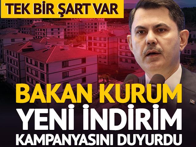 SON DAKİKA | TOKİ'de borcunu kapatana y&uuml;zde 25 indirim! Bakan Kurum duyurdu
