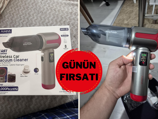 G&uuml;&ccedil;l&uuml; &ccedil;ekim ve pratik temizlik: Robeve vakumlu s&uuml;p&uuml;rge indirimde