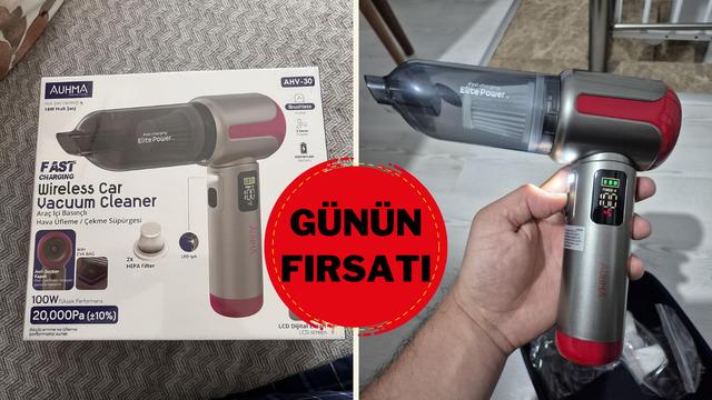 Üfleme ve vakumlama birlikte: Robeve 2’si 1 arada süpürge indirimde