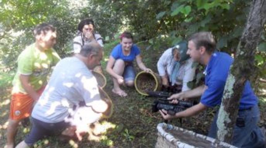 Amerikalı gazeteciler, fındığın belgeselini &ccedil;ekti